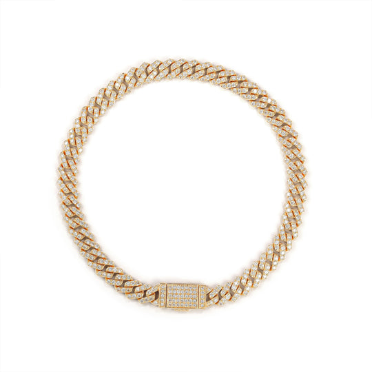 7mm Iced Out Miami Cuban Chain