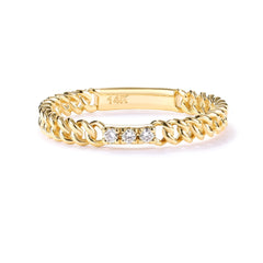 Trinity Gleam Diamond Ring