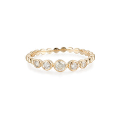 Beaded Diamond Ring