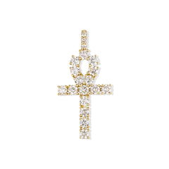 Ankh Diamond Pendant