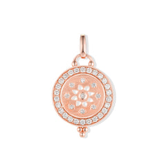 Rangoli Bloom Diamond Pendant