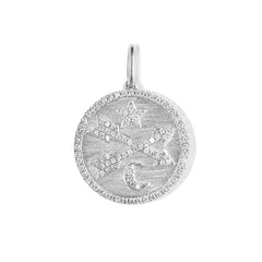 Star Crossed Diamond Pendant