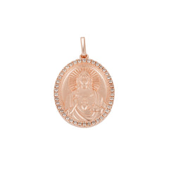 The Heart of Jesus Diamond Pendant