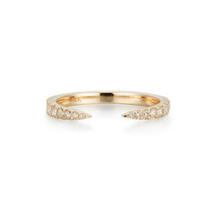 Unclosed Glam Diamond Ring
