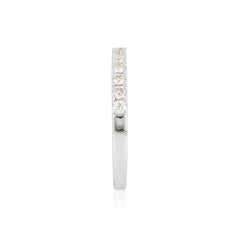 Radiant Reflections Half Eternity Ring