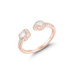 Fancy Tailed Diamond Ring
