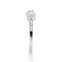 Fancy Tailed Diamond Ring