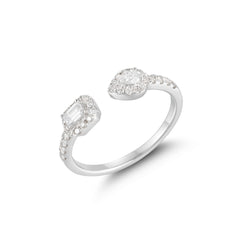 Fancy Tailed Diamond Ring